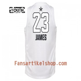 NBA Cleveland Cavaliers Trikot LeBron James  23 2018 All-Star Jordan Brand Weiß Swingman - Kinder